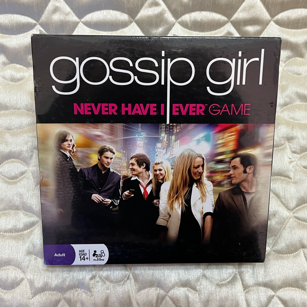 Gossip Girl Never Have I Ever Board Game Warner Bros Imagination Entertainment